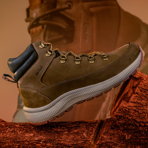 Bota De Segurança Cano Alto Macboot MAC PRO 06 Marrom