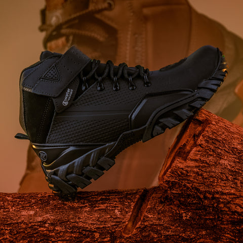 Bota Motors Cano Alto Macboot Rinoceronte 02 Preto Emborrachado