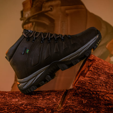 Bota De Segurança Cano Alto Macboot MAC PRO 01 Café