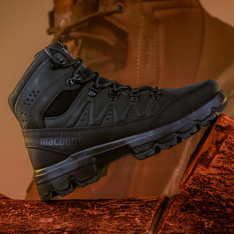 Bota De Segurança Cano Alto Macboot MAC PRO 10 Cinza