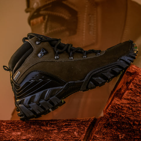 Bota Motors Cano Alto Macboot Hades 02 Cinza - vista lateral - Macboot