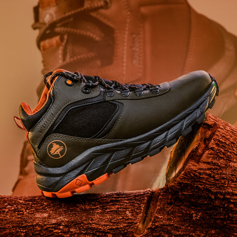 Bota Adventure Cano Alto Macboot Caiana 02 Cinza Escuro