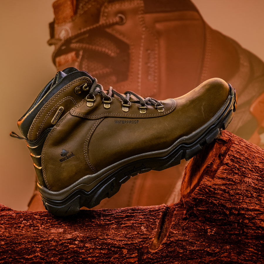 Bota Cano Alto Waterproof Macboot Sanhaço 06 Marrom