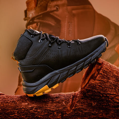 Bota Adventure Cano Alto Macboot Waterproof Murici 02Z Preto Emborrachado