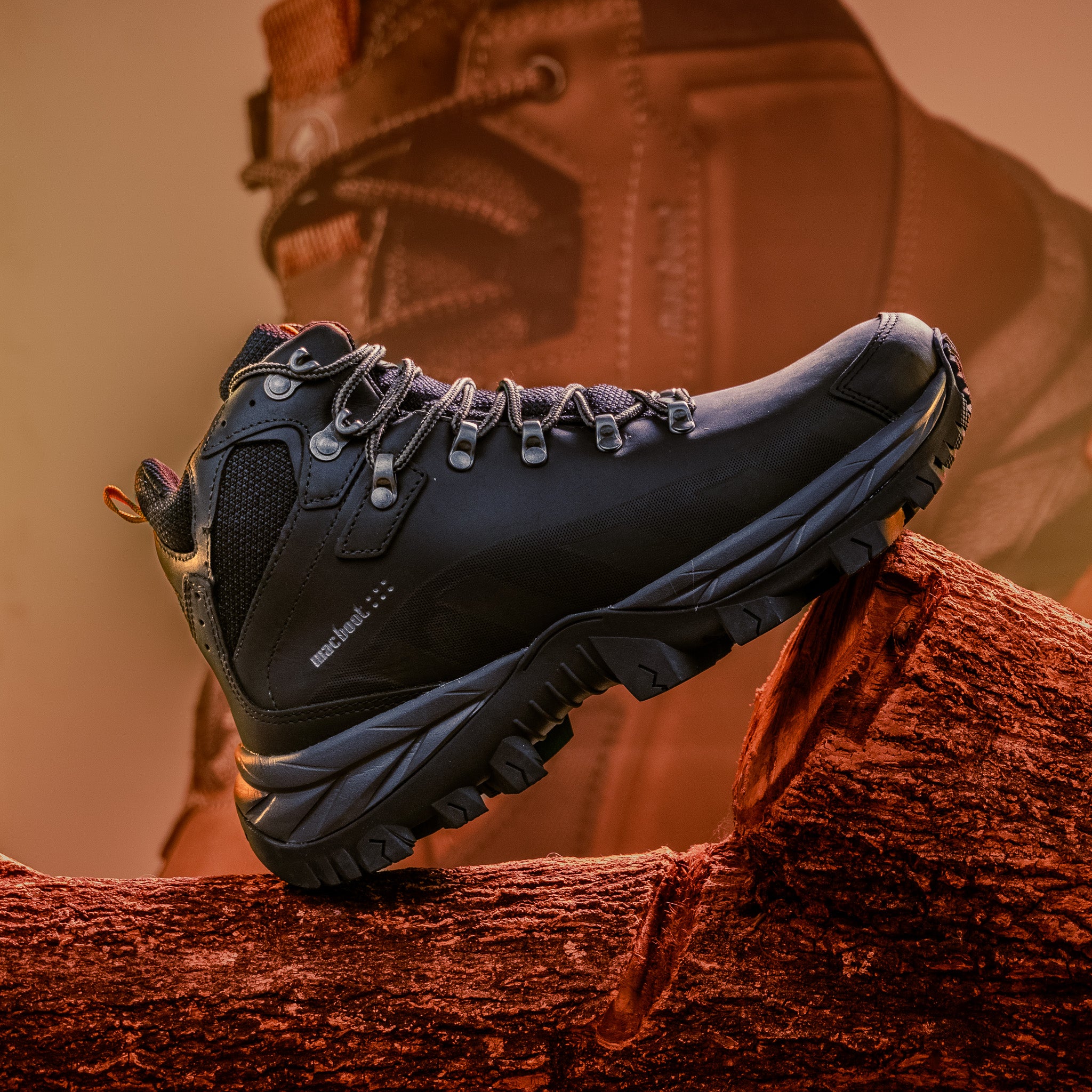 Bota Adventure Cano Alto Macboot Radix 02 Preto | Macboot