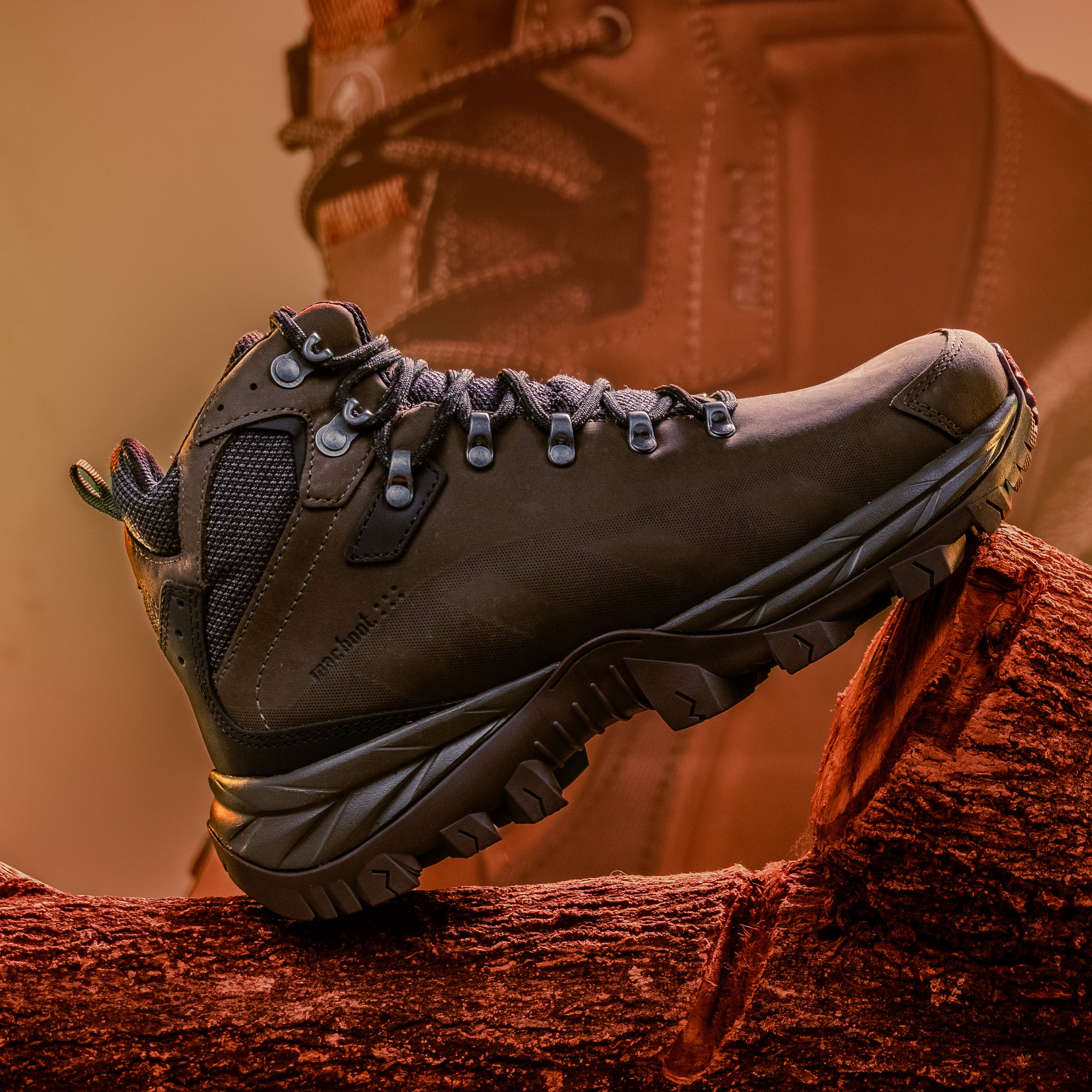 MAC1932  Bota Adventure Cano Alto Macboot Brisa 02 Preto - Masculino, LINHA