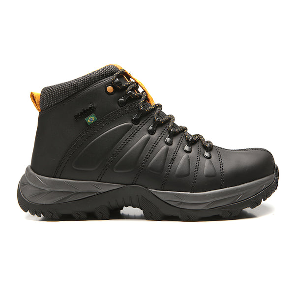 Bota Adventure Macboot Harpia 02 Preto Emborrachado - vista frontal - Macboot