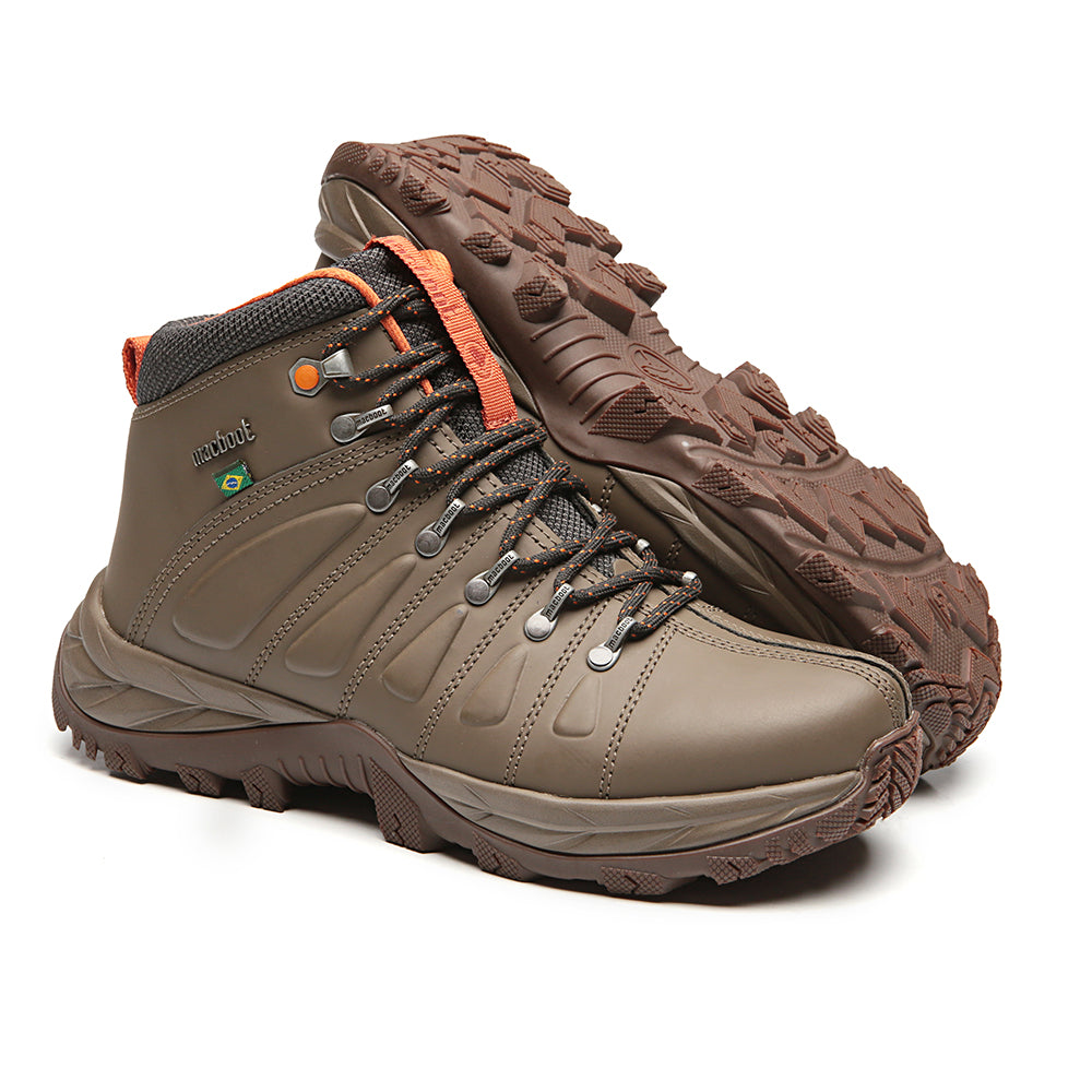 Tênis Adventure Macboot Harpia 02 Marrom Escuro