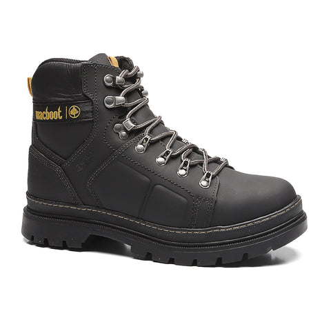 Bota Cano Alto Adventure Macboot Mombaça Ab 02 Preto