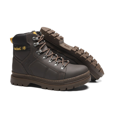 Bota Cano Alto Adventure Macboot Mombaça Ab 02 Cafe