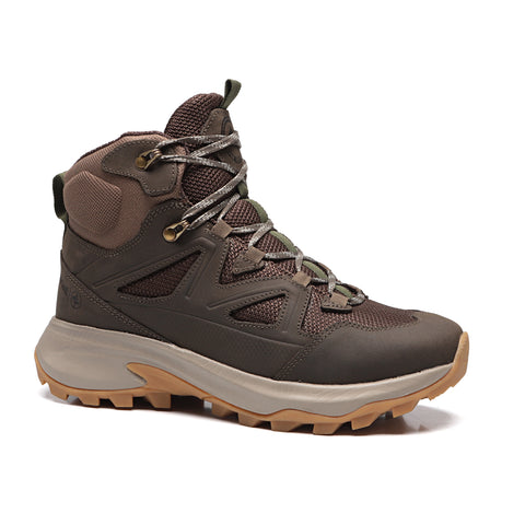 Bota Adventure Cano Alto Macboot Oca 02 Cinza - vista lateral - Macboot