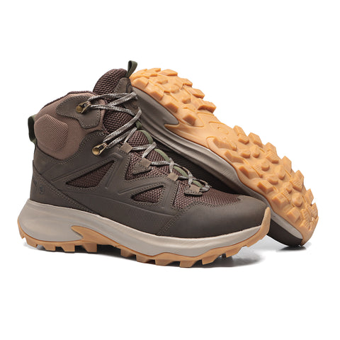 Bota Adventure Cano Alto Macboot Oca 02 Cinza - vista traseira - Macboot