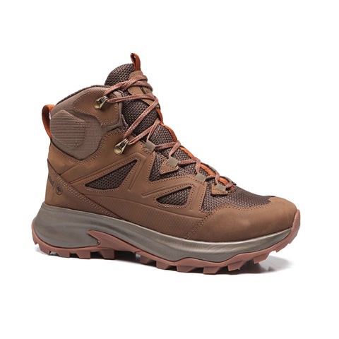 Bota Adventure Cano Alto Macboot Oca 02 Marrom - vista lateral - Macboot