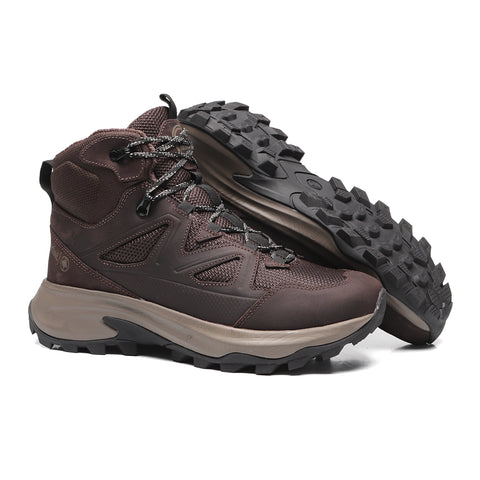 Bota Adventure Cano Alto Macboot Oca 02 Cafe - vista traseira - Macboot