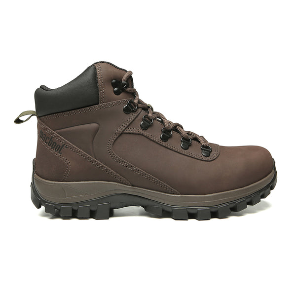 Bota Cano Alto Adventure Macboot Reseda 02A Marrom Escuro - vista frontal - Macboot