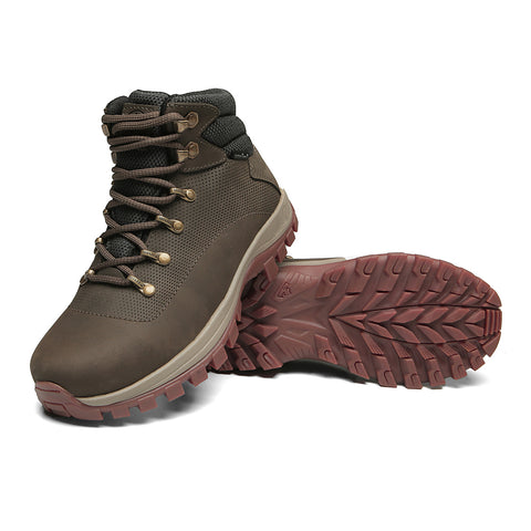 Bota Adventure Cano Alto Macboot Sumauma 08Z Cinza - detalhe da sola - Macboot