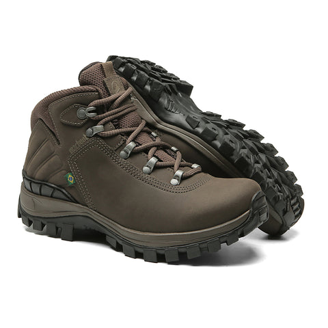 Bota Adventure Cano Alto Macboot Acari 08Z Cinza