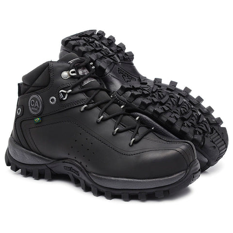 Bota De Segurança Cano Alto Macboot C.A0004 Preto Emborrachado  39.743