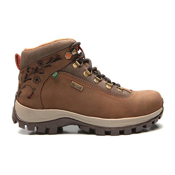 Bota Adventure Cano Alto Macboot Alecrim 14 Marrom - vista frontal - Macboot