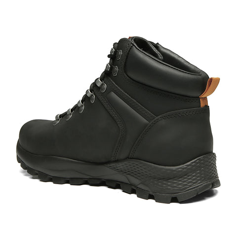 Bota Adventure Cano Alto Macboot Waterproof Flutua Alpes 02Z Preto Emborrachado