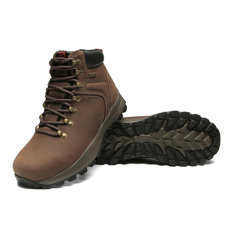 Bota Adventure Cano Alto Macboot Waterproof Flutua Alpes 02Z Marrom