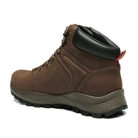 Bota Adventure Cano Alto Macboot Waterproof Flutua Alpes 02Z Marrom