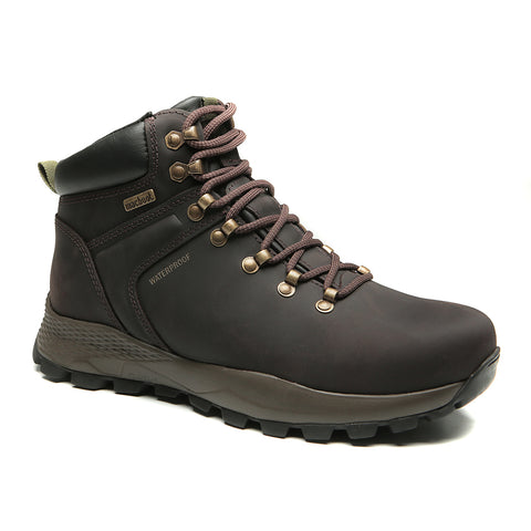 Bota Adventure Cano Alto Macboot Waterproof Flutua Alpes 02Z Café