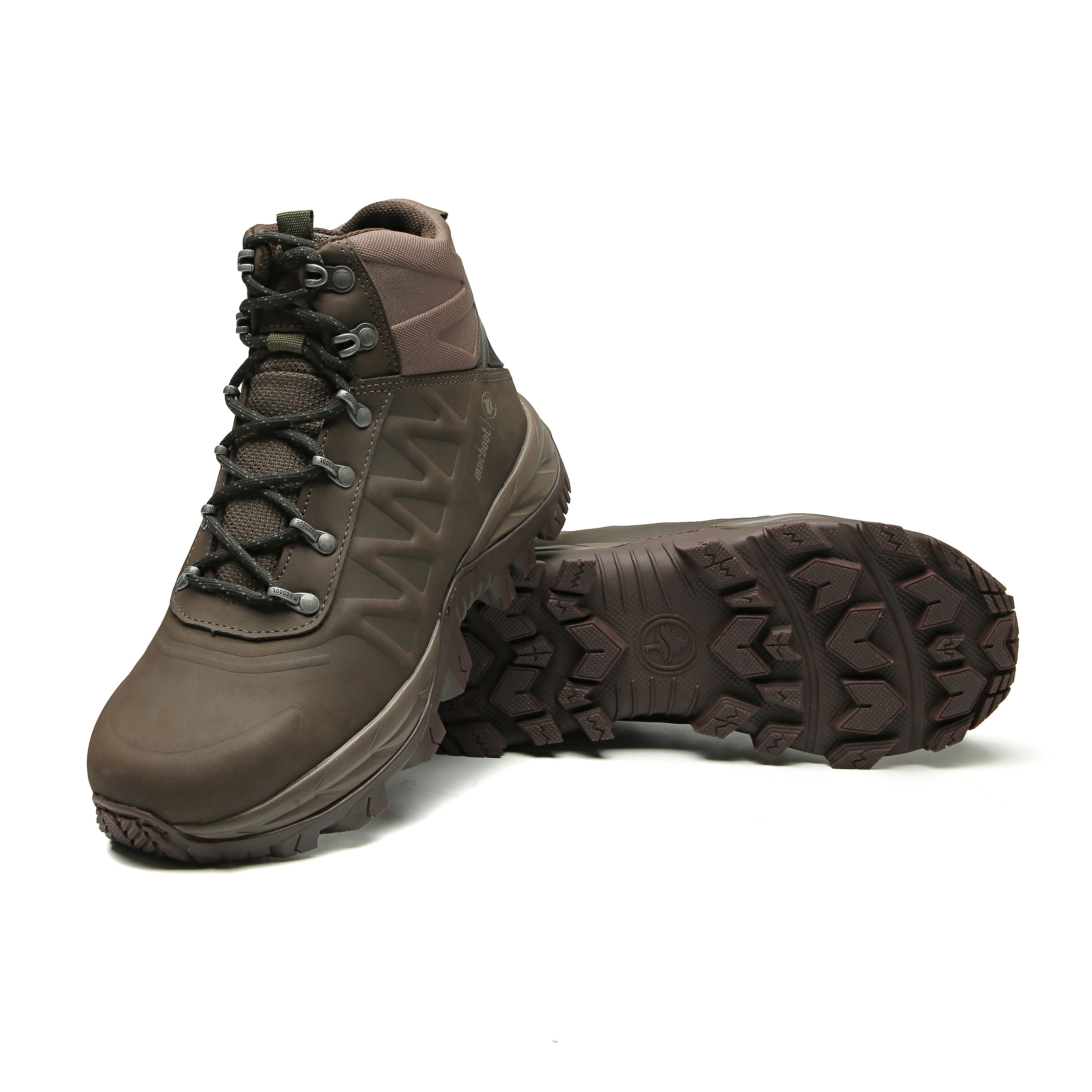 Bota Adventure Cano Alto Cinza Aruna 02 | Macboot