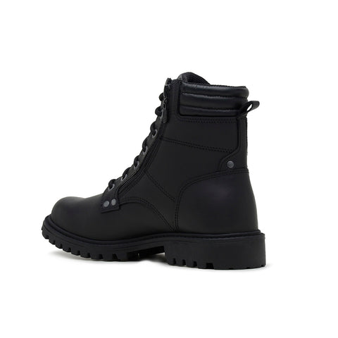 Bota Militar Cano Alto Macboot Cambara 02 Preto Emborrachado