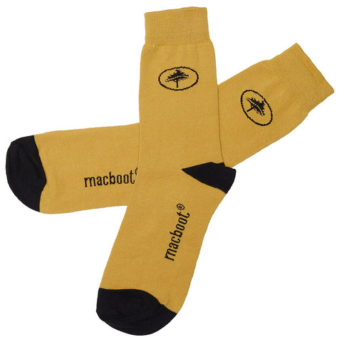 MEIA CANO LONGO MACBOOT MOSTARDA/PRETA