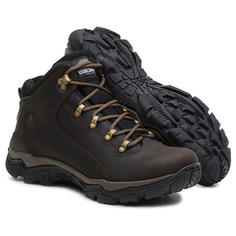Bota Adventure Cano Alto Macboot Tiê 02 Café