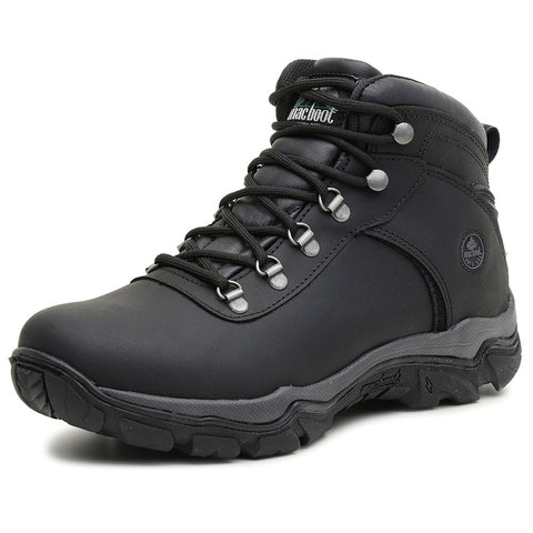 Bota Adventure Cano Alto Macboot Sanhasso 02 Preto Emborrachado