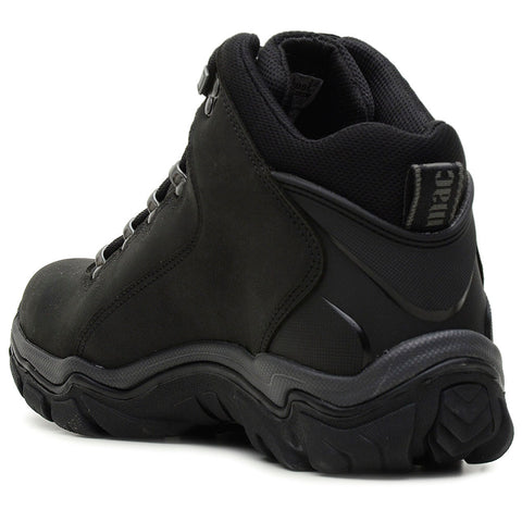 Bota Adventure Cano Alto Macboot Tiê 02 Preto Emborrachado
