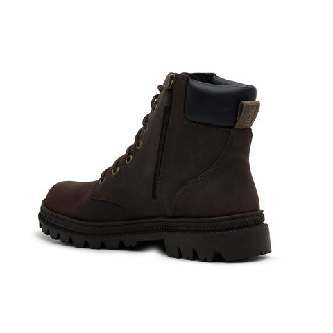Bota Militar Cano Alto Macboot Itauba 02 Café