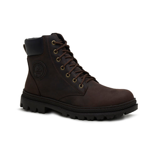 Bota Militar Cano Alto Macboot Itauba 02 Café