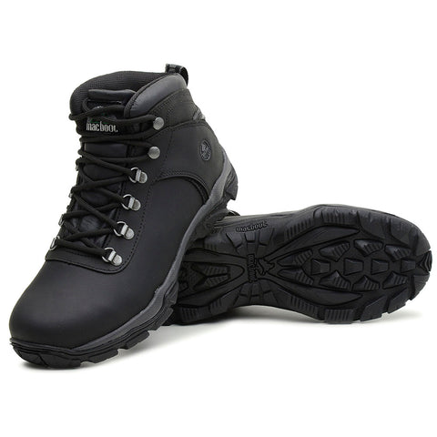 Bota Adventure Cano Alto Macboot Sanhasso 02 Preto Emborrachado