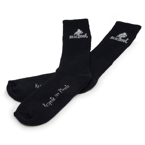 Meia Cano Alto Preta