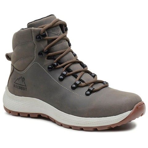 Bota Adventure Cano Alto Macboot Batu 04 Cinza