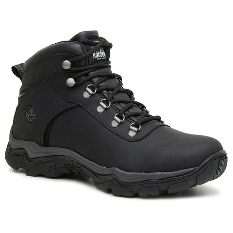 Bota Adventure Cano Alto Macboot Sanhasso 02 Preto Emborrachado
