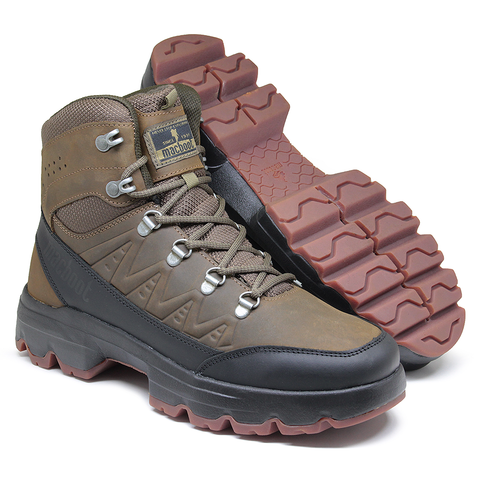Bota Adventure Cano Longo Macboot Barreiro 02 Marrom