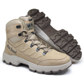 Bota Adventure Cano Longo Macboot Barreiro 02 Bege Acinzentado