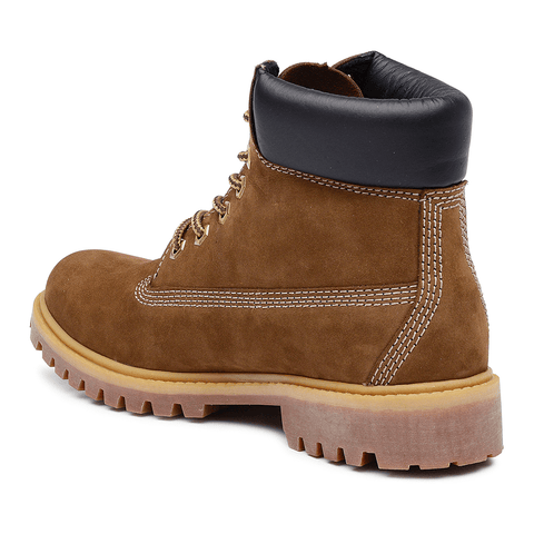 Bota Militar Cano Alto Lauryn 04 Marrom Claro