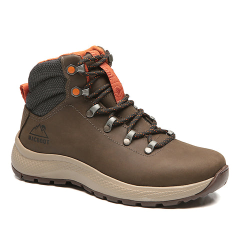 Bota Adventure Cano Alto Macboot Batu 14 Marrom Escuro