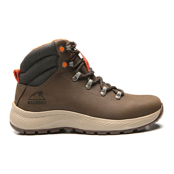 Bota Adventure Cano Alto Macboot Batu 14 Marrom Escuro - vista frontal - Macboot