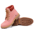 Bota Militar Macboot Cano Alto Lauryn 04 Rosa