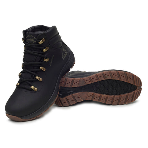Bota Adventure Cano Alto Macboot Waterproof Flutua Batu 08 Preto Emborrachado