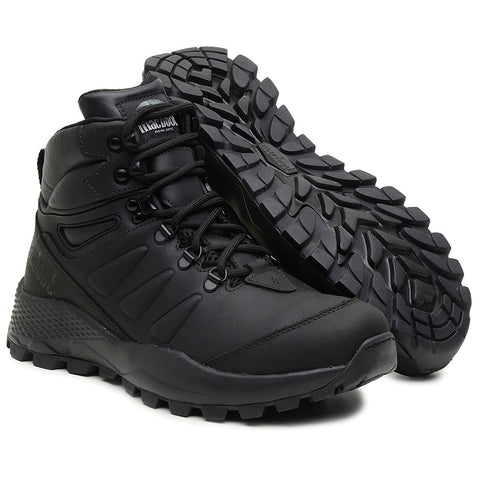 Bota Adventure Cano Alto Macboot Massaranduba 06 Preto Emborrachado