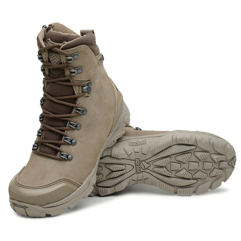 Bota Militar Cano Longo Macboot Guepardo 02 Bege Acinzentado