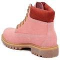 Bota Militar Macboot Cano Alto Lauryn 04 Rosa