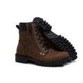 Bota Militar Cano Alto Macboot Cambara 04 Marrom